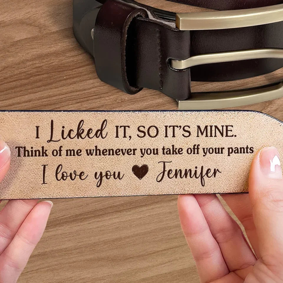 Befamtar | The Eternal Bond: Personalized Engraved Leather Belt for Couples