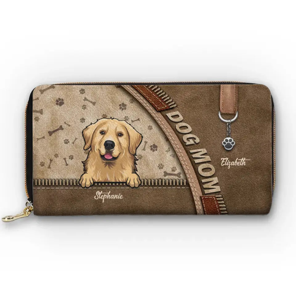 Befamtar The Loyal Companion Wallet: Personalized Leather Tribute to Your Pet