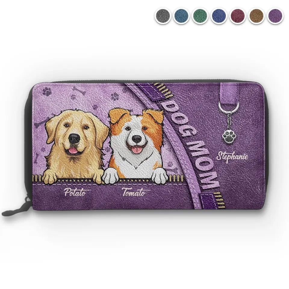 Befamtar The Loyal Companion Wallet: Personalized Leather Tribute to Your Pet